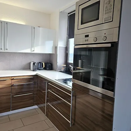 Luxus Im Himmel. 3zimmer, Parkplatz, 22 Stock アパート *