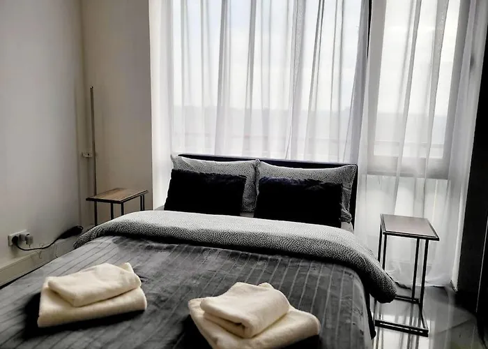 Luxus Im Himmel. 3zimmer, Parkplatz, 22 Stock Lejlighed *