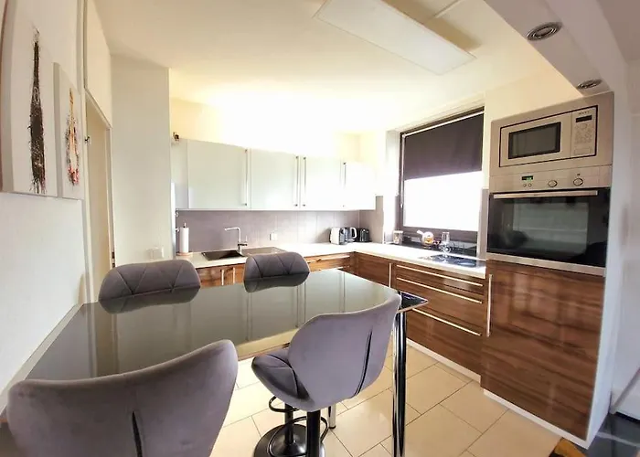 Luxus Im Himmel. 3zimmer, Parkplatz, 22 Stock Lejlighed Mülheim an der Ruhr